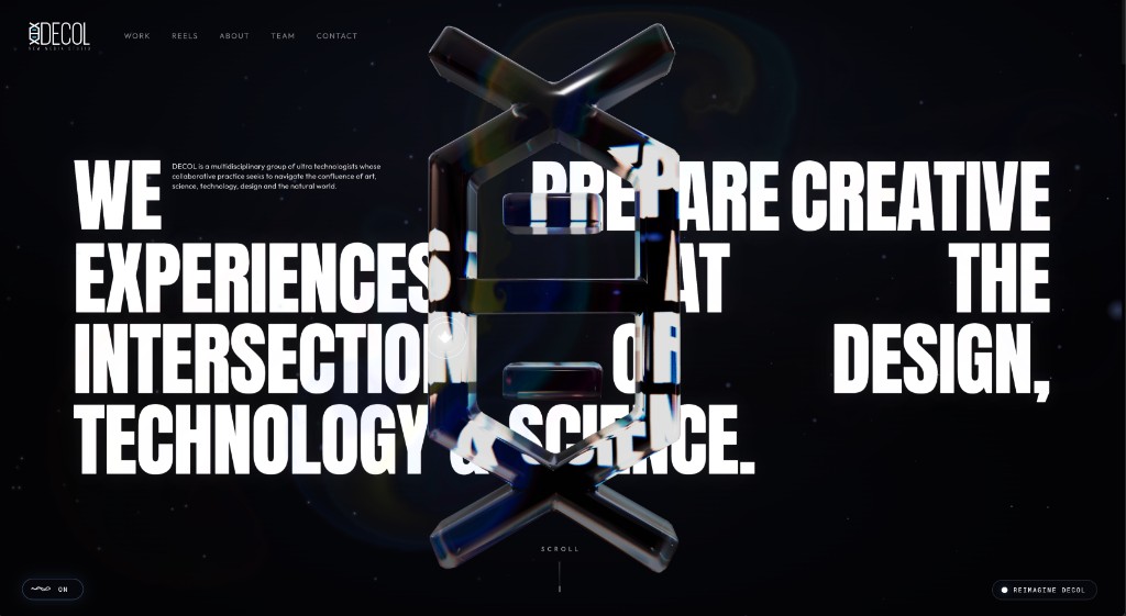 DECOL website preview